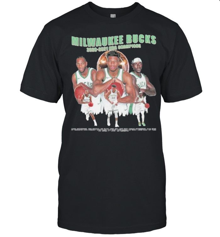 Milwaukee Bucks Championship 2020 2021 Shirt