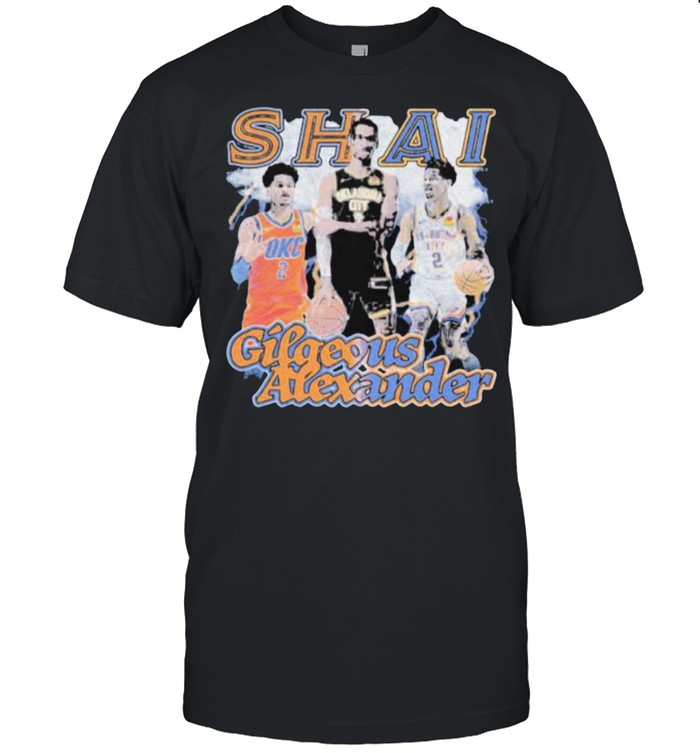 Shai Gilgeous Alexander SGA Oklahoma City Shirt