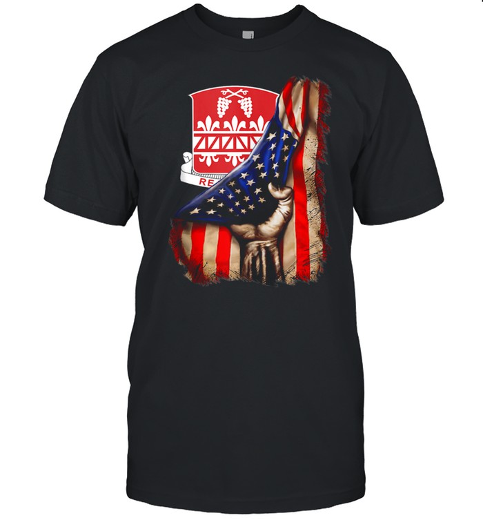 926th Engineer Battalion American Flag shirt