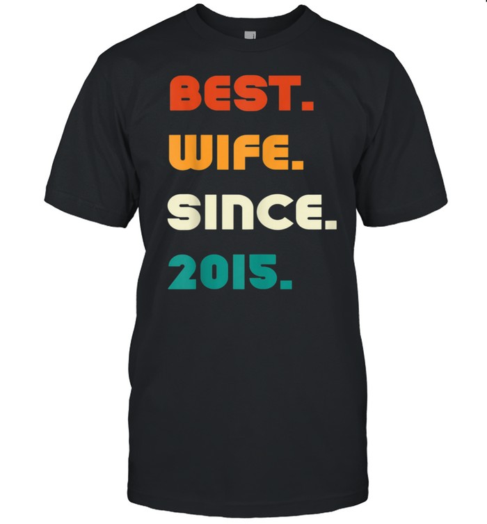7 Year Wedding Anniversary Best Wife Since 2015 shirt Classic Men's T-shirt 7 Year Wedding Anniversary Best Wife Since 2015 shirt Classic Men's T-shirt