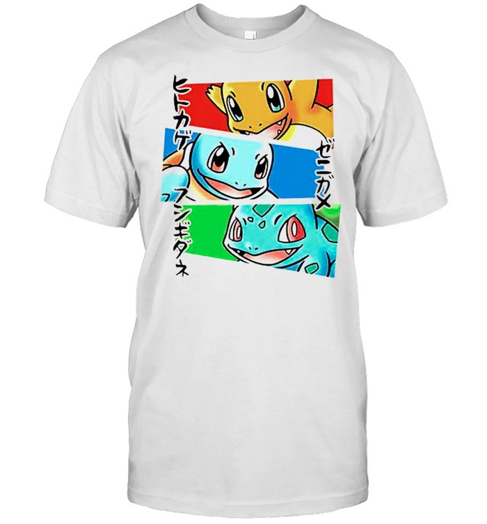 Kanto Japanese Pokemon shirt Classic Men's T-shirt