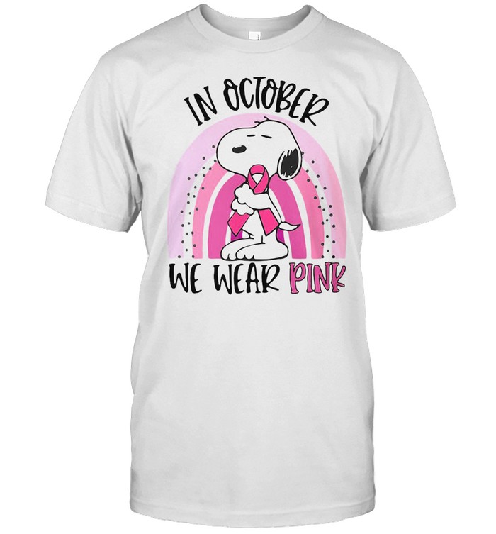 In october we wear pink and watch Seahawks Breast Cancer Halloween shirt,  hoodie, sweater and v-neck t-shirt