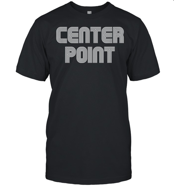 Center Point Vintage Retro 60s 70s 80s shirt Classic Men's T-shirt