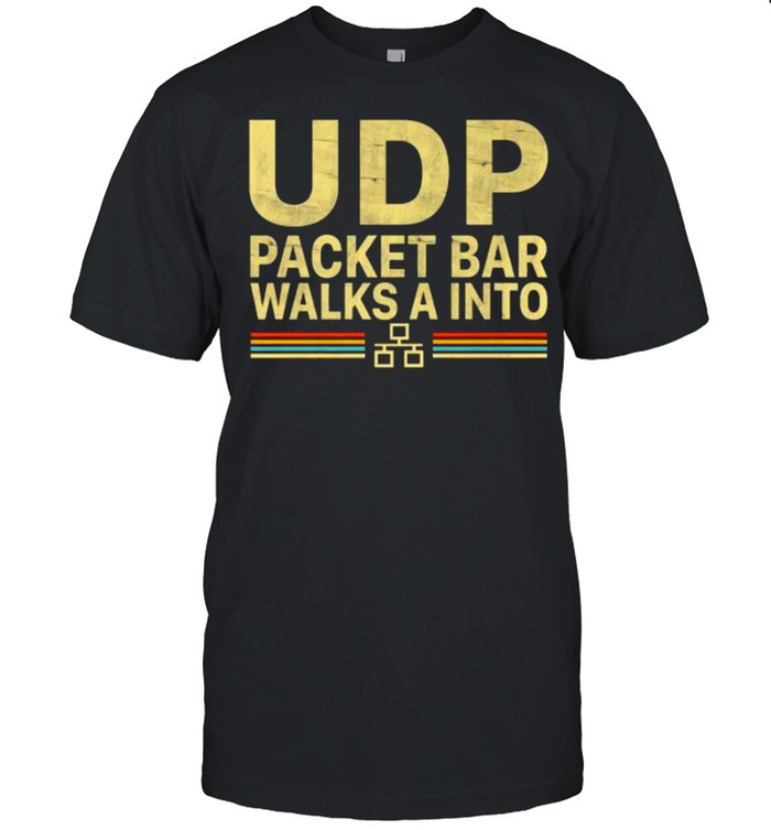 UDP Packet Bar Walk A Into Vintage T- Classic Men's T-shirt