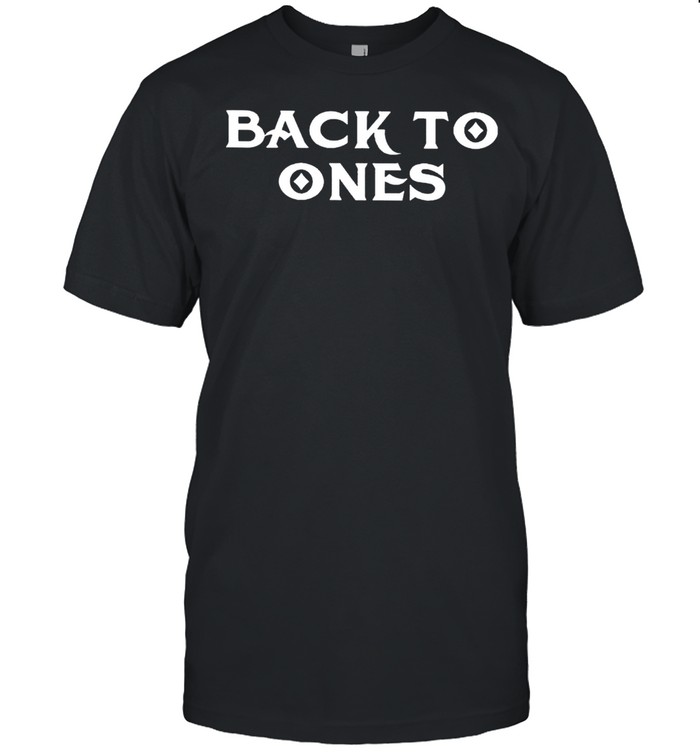 Back to ones shirt