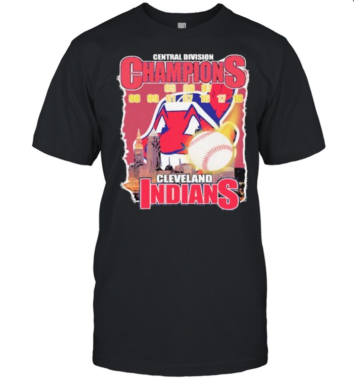 Central division champions cleveland indians shirt
