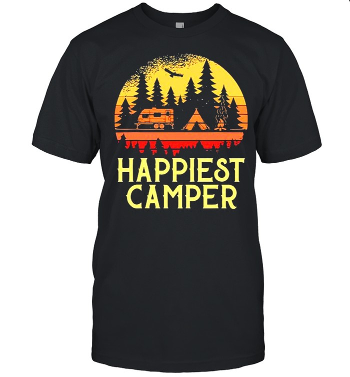 Happiest camper vintage shirt