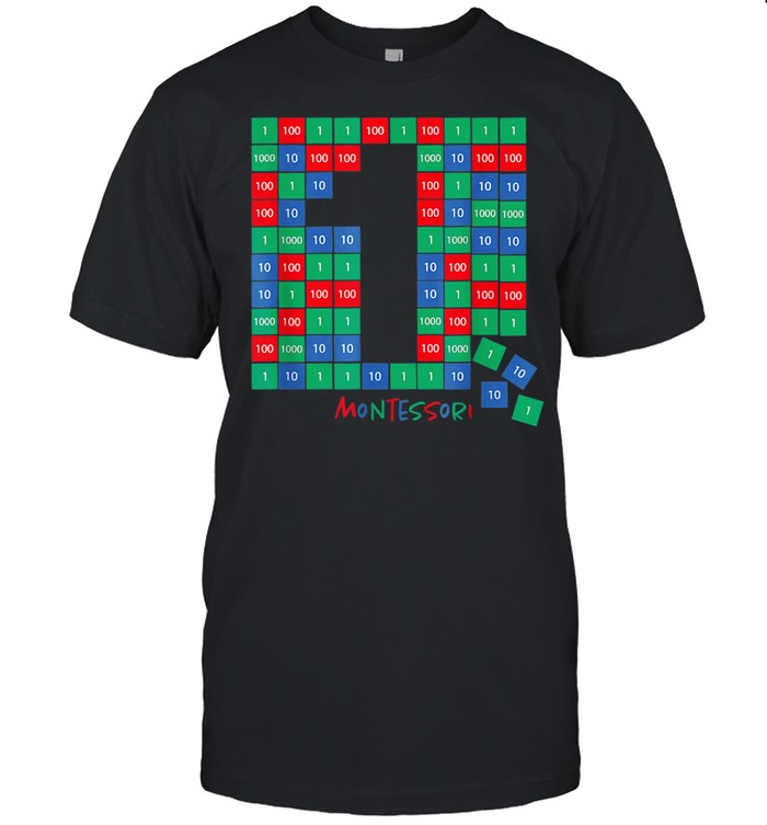 Montessori Math Stamps Montessori Material shirt