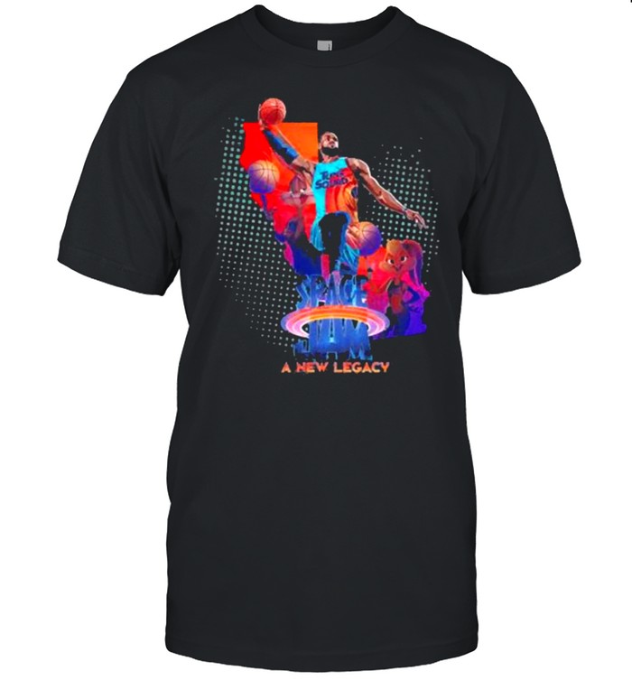 Space Jam Lebron James A New Legacy Shirt