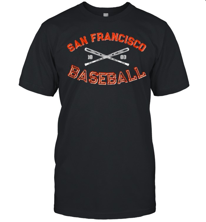 Classic San Francisco California Baseball Fan Retro Vintage T-Shirt