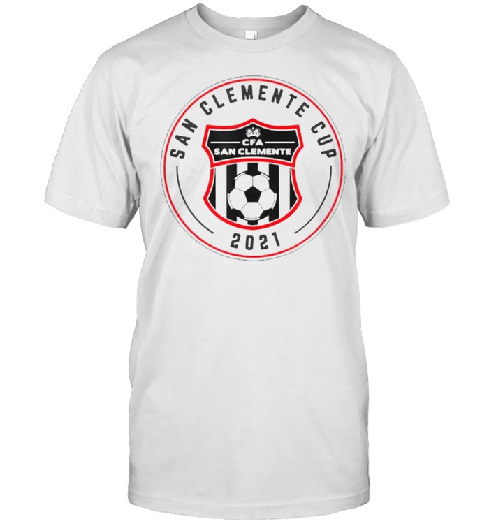 CFA San Clemente Cup Tournament Logo Soccer California Three T- Classic Men's T-shirt