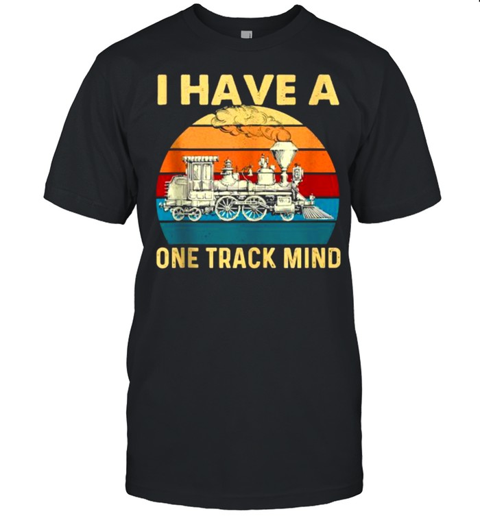 I Have A One Track Mind – Trainspotter Vintage T-Shirt