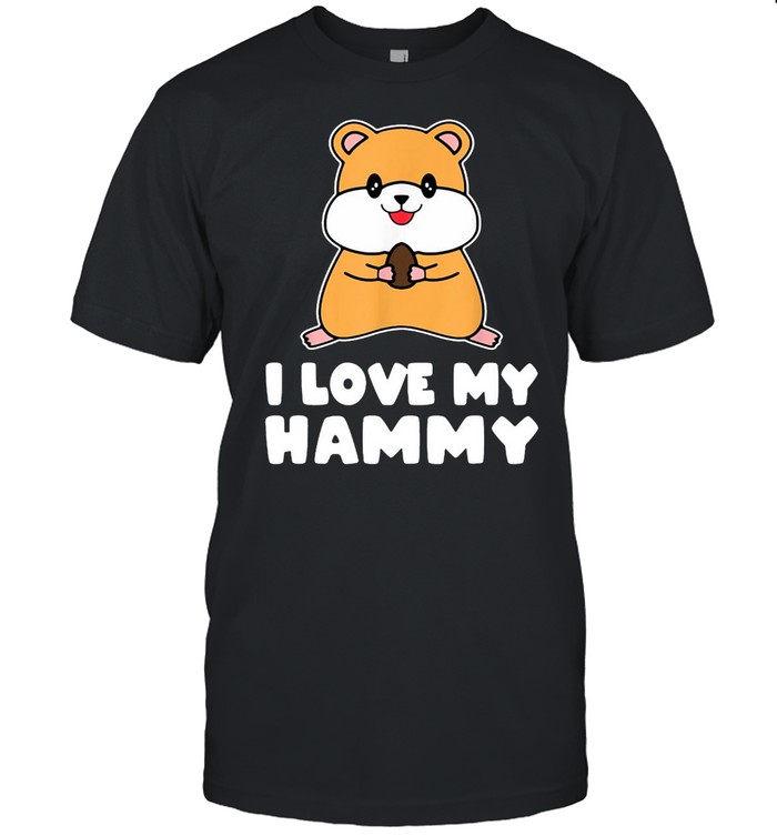 I Love my Hammy Cute Hamster Breed Rodents T-shirt Classic Men's T-shirt I Love my Hammy Cute Hamster Breed Rodents T-shirt Classic Men's T-shirt