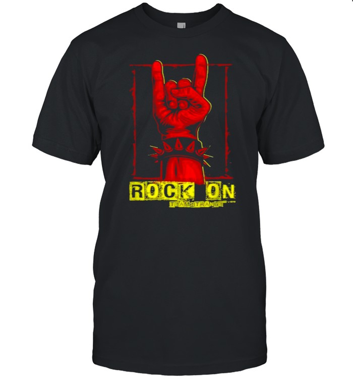 Teamstrange Rock On Devil Horns Metal Style T-Shirt