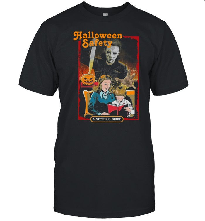 Horror Movies Characters Halloween Safety A Sitters Guide shirt