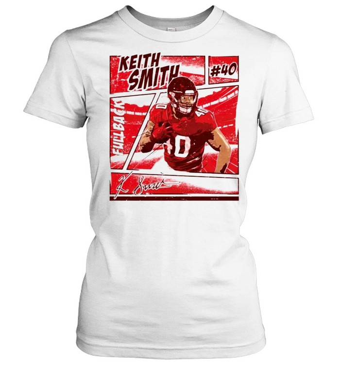 Atlanta Football Keith Smith $40 comic shirt Classic Women's T-shirt