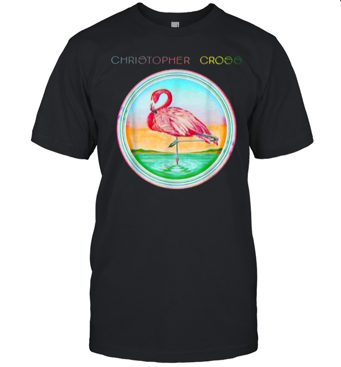 I Christophers Cross American Singer Music Flamingo T-Shirt