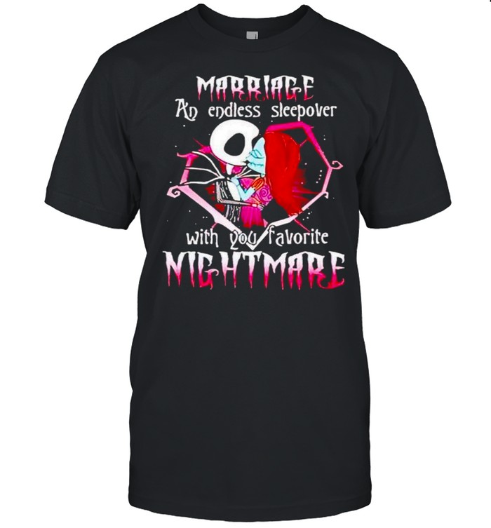 Jack And Sally Marriage An Endless Sleepover With Your Favorite Nightmare Shirt