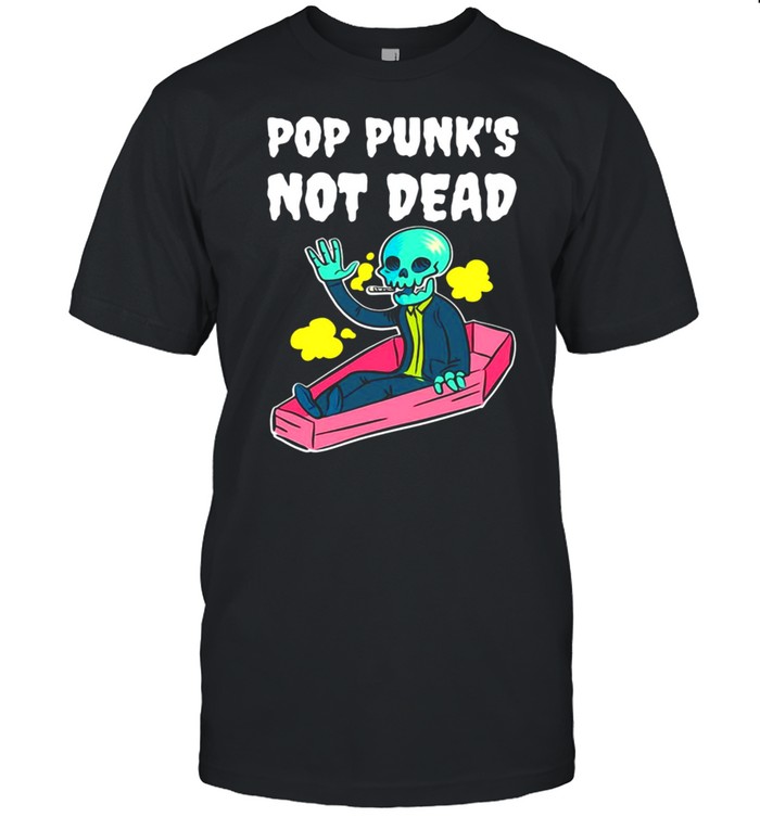 Pop Punk’s Not Dead Coffin Halloween T-Shirt