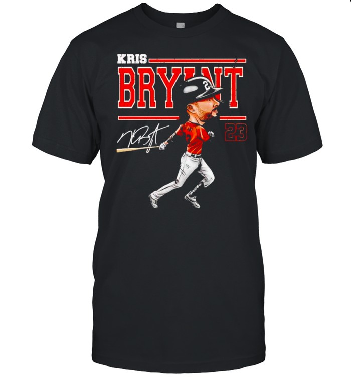 San Francisco Baseball Kris Bryant Cartoon Signature Shirt