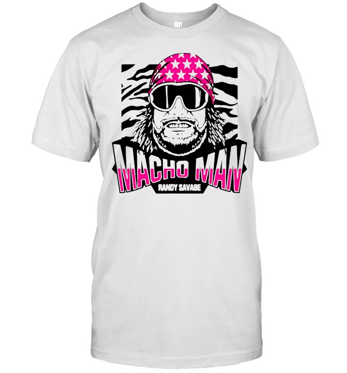 Wwe Macho Man Randy Savage Bandana Graphic T-Shirt