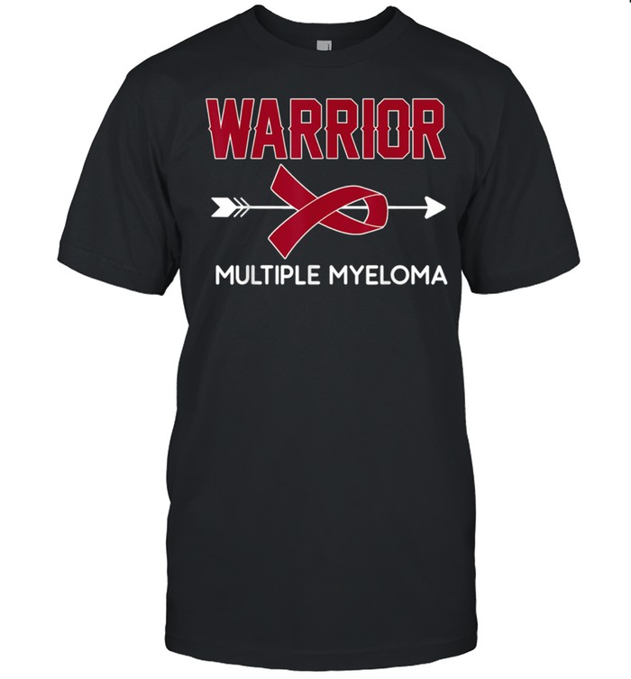 Blood Cancer Awareness Outfit Multiple Myeloma Warrior shirt