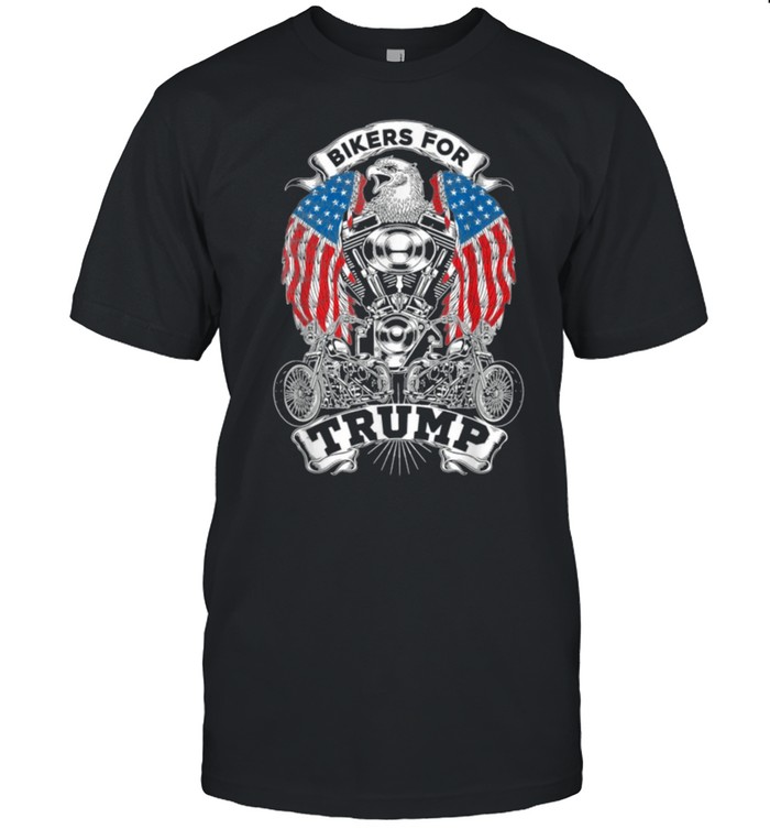 EagleBikersforTrumpAmericanFlag shirt