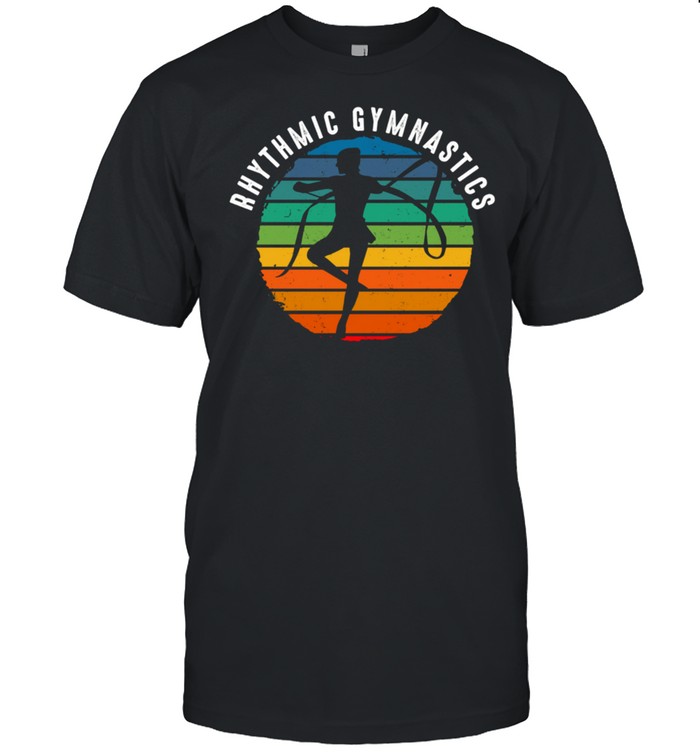 Vintage Rhythmic Gymnastics Clothing Sunset Gymnastics shirt