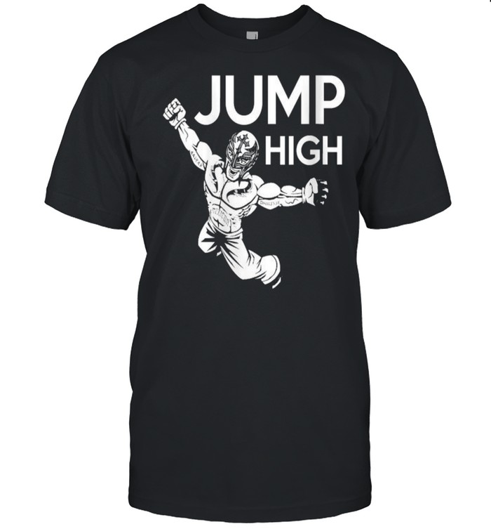 Wrestling Wrestler Jump High T-Shirt