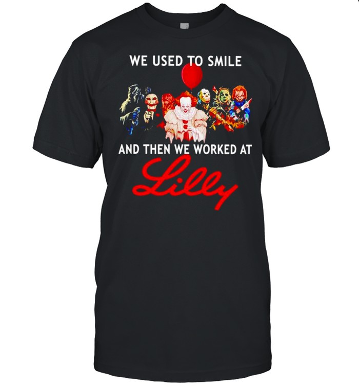 Horror Halloween we used to smile and then we worked at Lilly shirt Classic Men's T-shirt