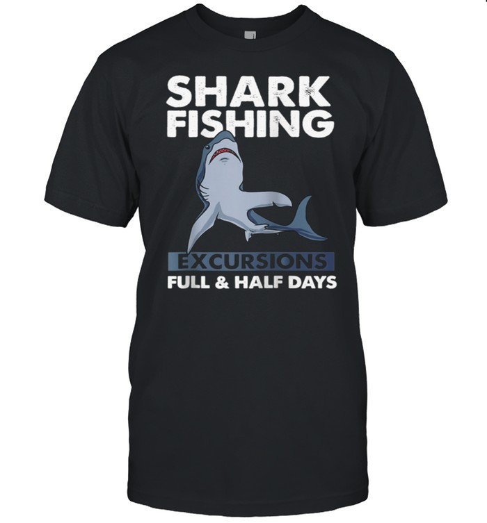 I Love Sharks Shark Fishing shirt