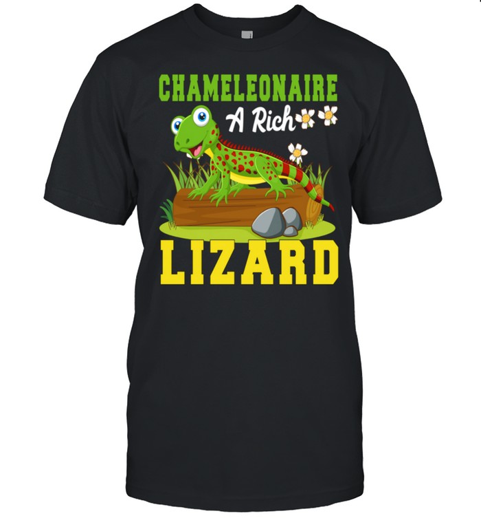 Chameleonaire A Rich Lizard Surprise shirt Classic Men's T-shirt