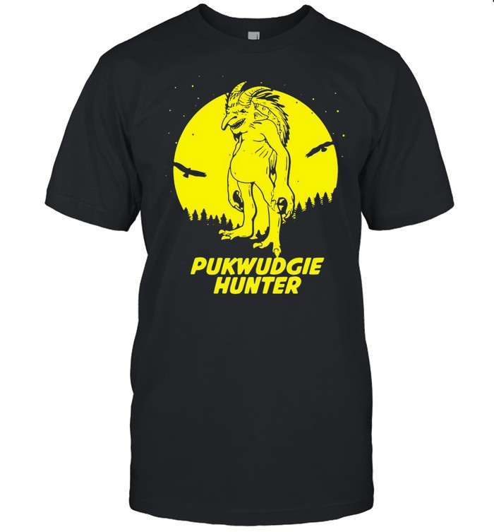 Pukwudgie Hide And Seek Hunter Champion Cryptid T-shirt