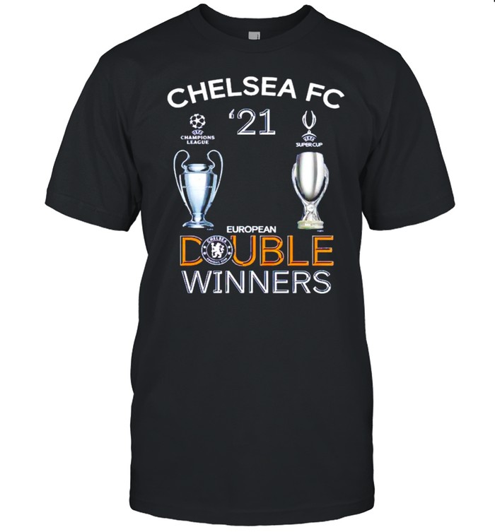 Chelsea Fc Uefa 2021 Double Winners Shirt