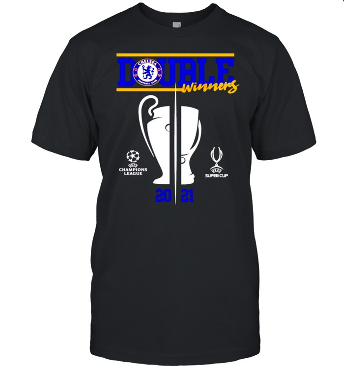Chelsea Uefa 2021 Double Winners Shirt