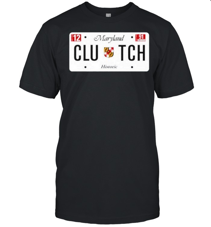 Clutch Maryland Plate Histori Shirt