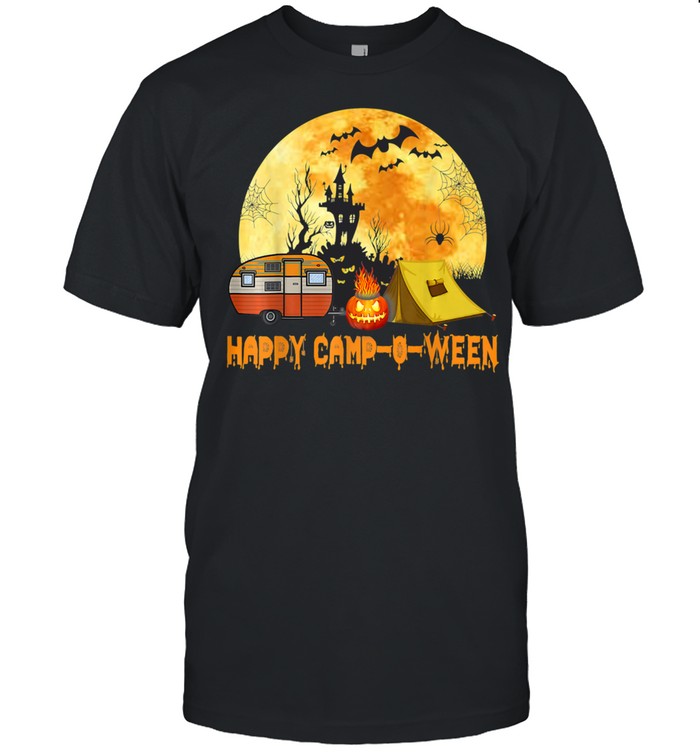 Happy Camp O Ween Camper Halloween Camping Halloween Shirt