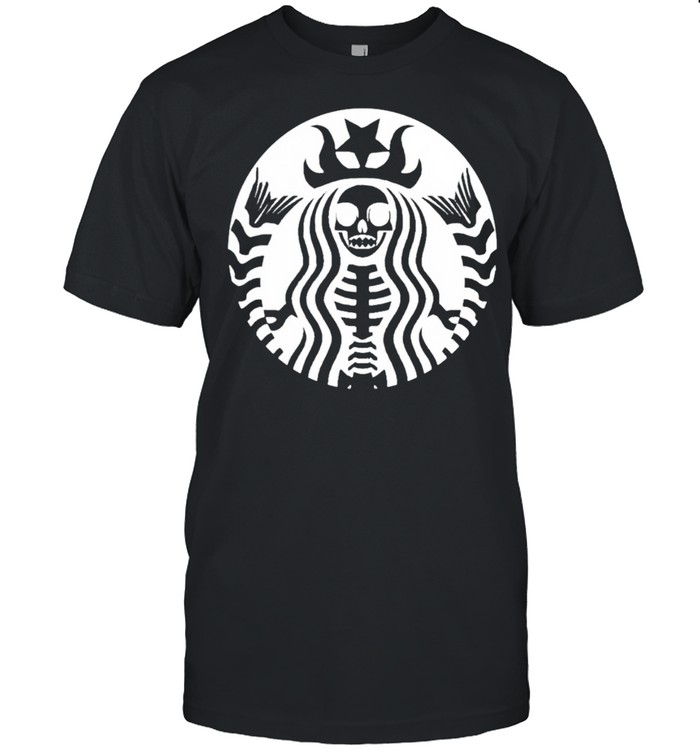 Spooky Starbucks Skeleton Halloween Shirt