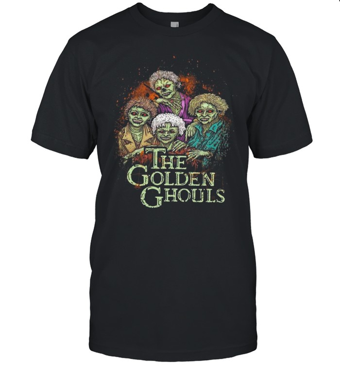 The Golden Ghouls Halloween Zombie Shirt