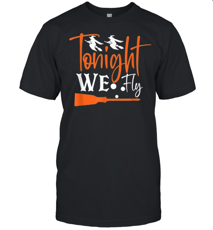 Witches Tonight We Fly Halloween Hocus Pocus Casual Shirt