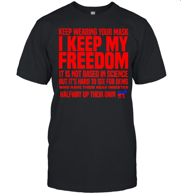 Keep Wearing Your Mask I Keep My Freedom Shirt