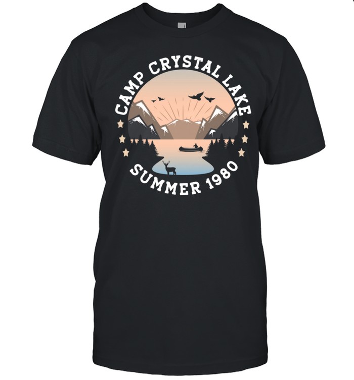 Summer Camp Retro 1980 Crystal Lake Halloween Shirt