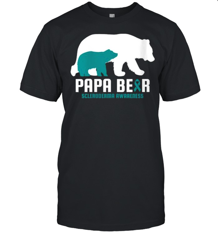 papa Bear Scleroderma Awareness T- Classic Men's T-shirt