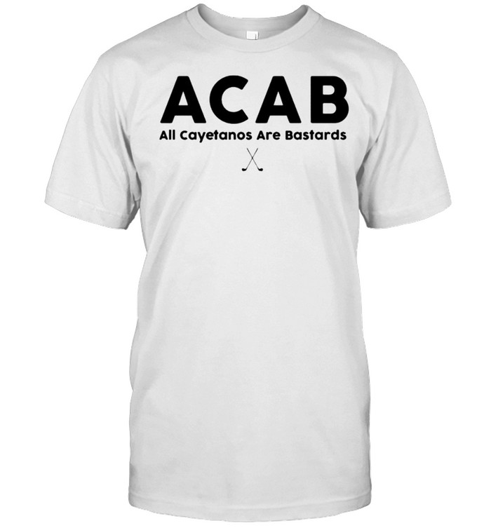 ACAB all cayetanos are bastards shirt Classic Men's T-shirt