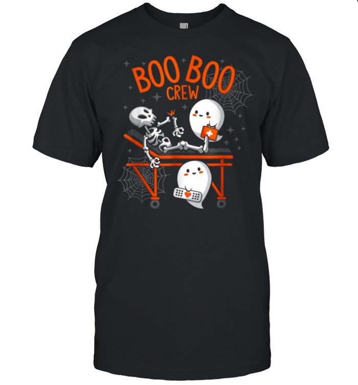 boo Boo Crew Ghost Doctor Paramedic EMT Halloween Costume shirt Classic Men's T-shirt