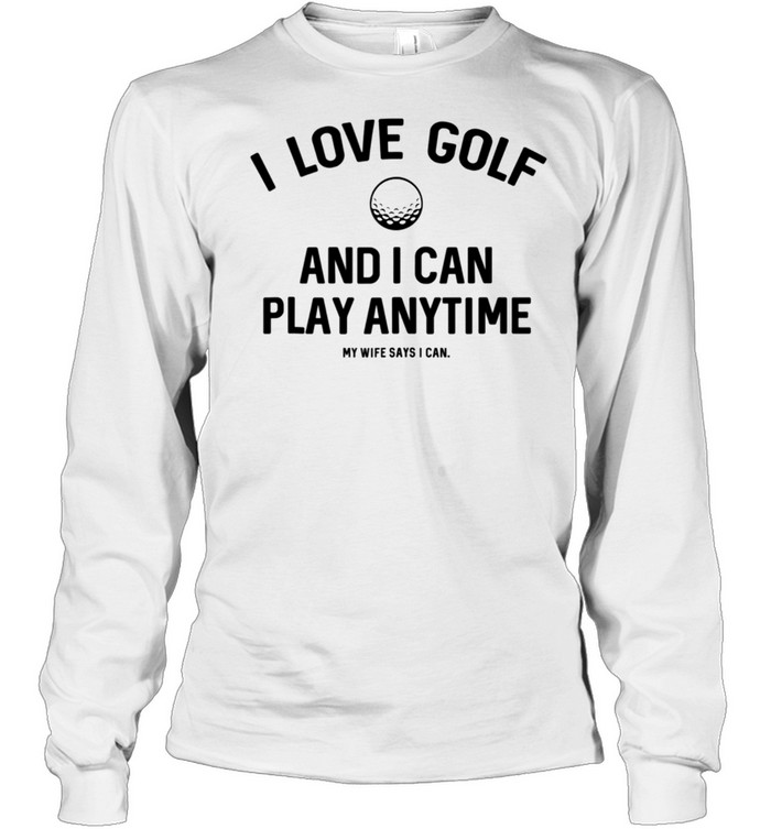 shirt that says golf