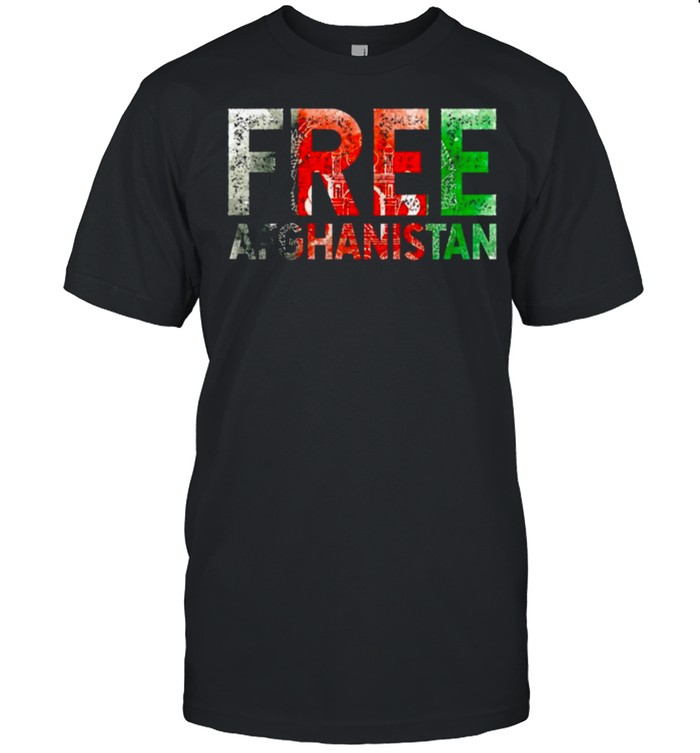 Free Afghanistan Save Kabul Tee Shirts