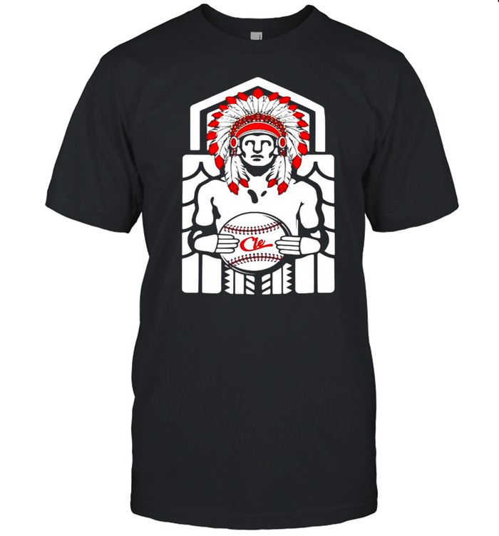 Native American Tribe Cleveland Ohio Baseball T-Shirt