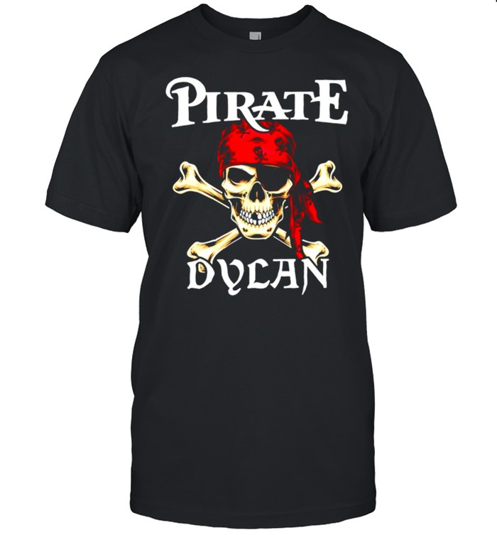 Pirate Dylan Halloween Shirt