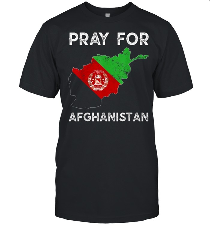 Pray For Afghanistan 2021 Afghanistan Flag Vintage Shirt